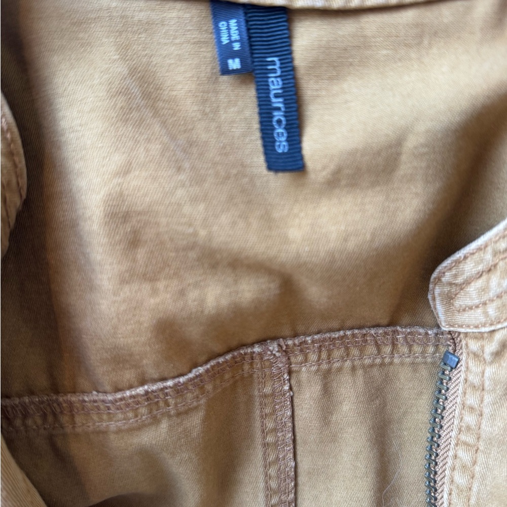 Maurices Light Brown Casual Jacket - Picture 2 of 5